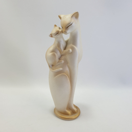 Керамическая статуэтка "Кошечки", без клейма